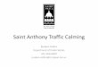 Saint Anthony Traffic Calming -