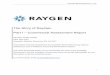 The Story of RayGen Part I – Commercial Assessment Report