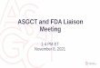 ASGCT and FDA Liaison Meeting