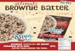 Ultimate Brownie Batter Prepack sell sheet with nutrition 