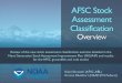 AFSC Stock Assessment Classification