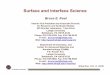 Surface and Interface Science - Lehigh