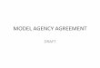 Model Agency Agreement - Insurance Regulatory Authority