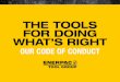 THE TOOLS FOR DOING WHAT’S RIGHT