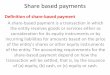 Definition of share-based payment - Amazon Web Services