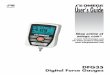 Digital Force Gauge Omega DFG35-Series 3 User's Guide