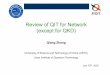 Review of QIT for Network (except for QKD)
