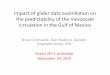 Impact of glider data assimilation on the predictability 