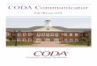 CODA: Communicator Fall/Winter 2021