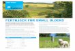 Fertiliser for Small Blocks - Ballance | Home