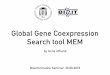 Global Gene Coexpression Search tool MEM