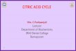 CITRIC ACID CYCLE - SRM Dental College