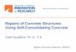 Repairs of Concrete Structures Using Self-Consolidating 