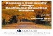 Sampson Community College Continuing Education Division