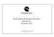 Food Safety & Quality Standard Edition 4