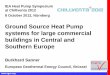 Ground Source Heat Pump systems for large commercial 