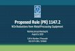 Proposed Rule (PR) 1147 - South Coast Air Quality 
