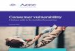 Consumer vulnerability - accc.gov.au