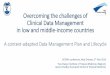 Overcoming the challenges of Clinical Data Management in 