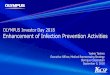 OLYMPUS Investor Day 2018 Enhancement of Infection 
