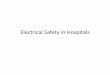 Electrical Safety in Hospitals - Bharath Institute of 