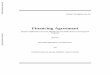 Financing Agreement - World Bank