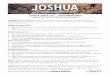 JOSHUA (WEEK 2/9: GOD’S PROMISES) - Webflow
