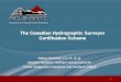 The Canadian Hydrographic Surveyor Certification Scheme