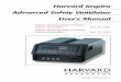 Harvard Inspira Advanced Safety Ventilator User's Manual