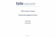 TSDSI Induction Program Membership Engagement Model
