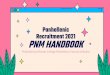 Panhellenic Recruitment 2021 PNM HANDBOOK - Rhodes College