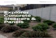 Explorer Concrete Sleepers & Panels