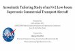 Aeroelastic Tailoring Study of an N+2 Low-boom ... - NASA