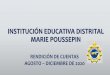INSTITUCIÓN EDUCATIVA DISTRITAL MARIE POUSSEPIN