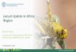Locust Update in Africa Region - assets.ippc.int