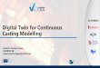 Digital Twin for Continuous Casting Modelling