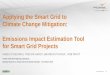 Applying the Smart Grid to Climate Change Mitigation 