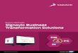 Product Information Signavio Business Transformation Solutions