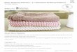 Basic Knitting Stitches - 3 x Dishcloth Knitting Patterns