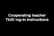 cooperating teacher log in instructions - bsu.edu