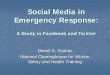 Social Media in Emergency Response - HSDL
