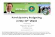 Participatory Budgeting in the 49th Ward - Metropolis