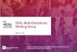 HEAL Multi-Disciplinary Working Group
