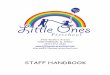 Staff Handbook 2019 - Little Ones Preschool