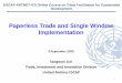 Paperless Trade and Single Window Implementation - UN ESCAP