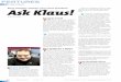 Ask Klaus!