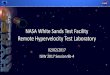 NASA White Sands Test Facility Remote Hypervelocity ... - ASNT