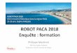 ROBOT PACA 2018 Enquête formation - Côte d'Azur University