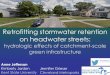 hydrologic effects of catchment-scale green infrastructure