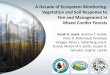 A Decade of Ecosystem Montioring: Vegetation and Soil 